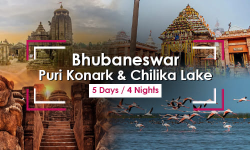 Bhubaneswar Puri Konark & Chilika Lake Tour